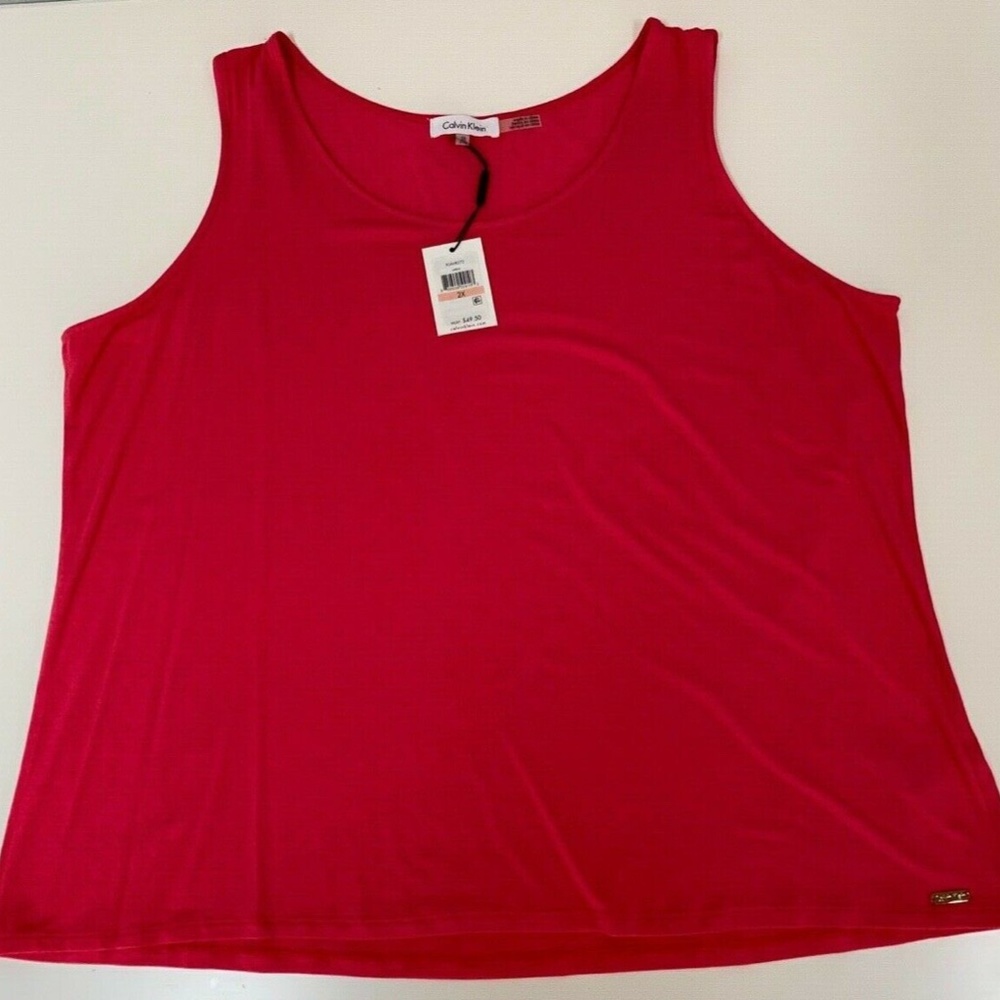 Calvin Klein Soft Tank Top 2X - Picture 13 of 16